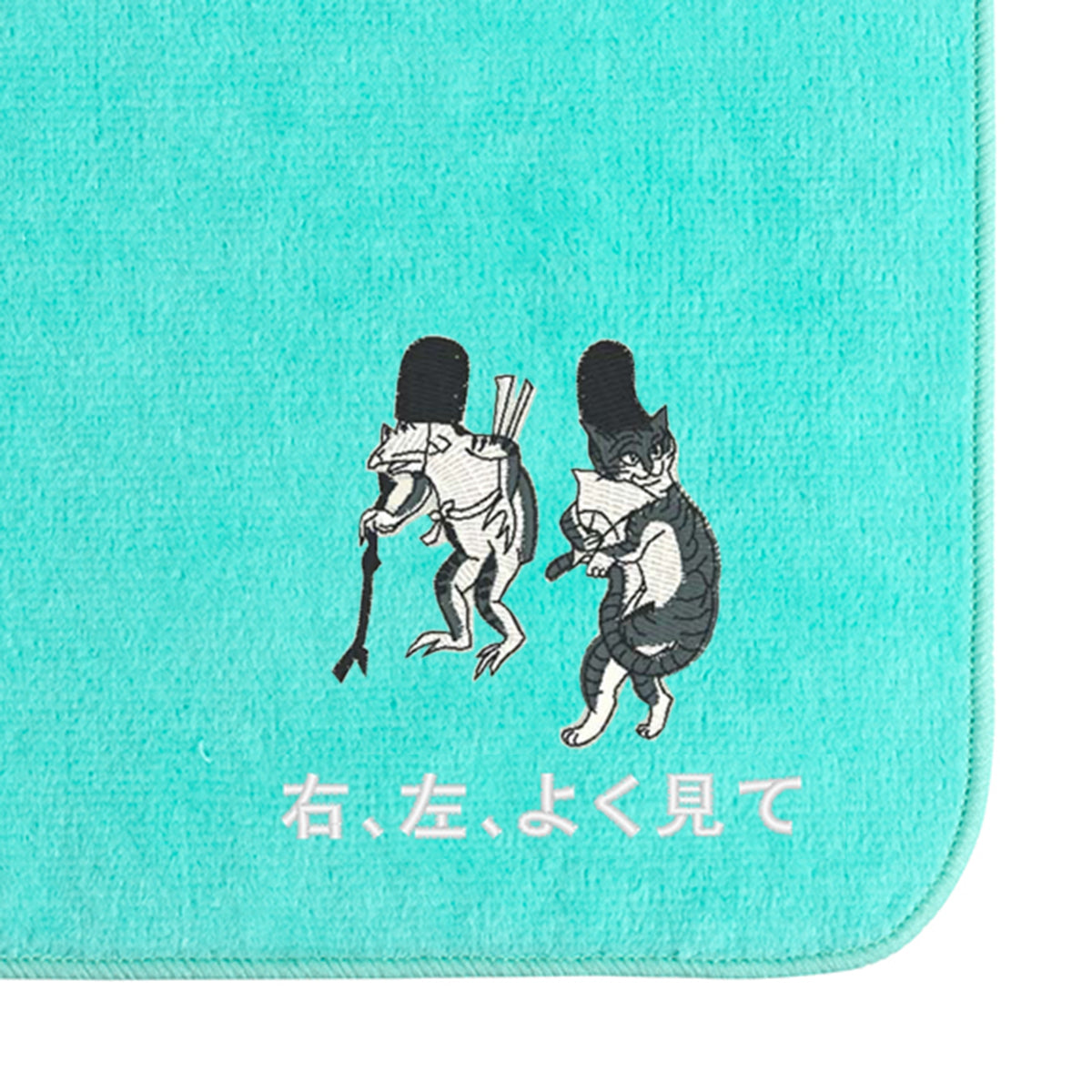 鳥獣戯画タオルハンカチ