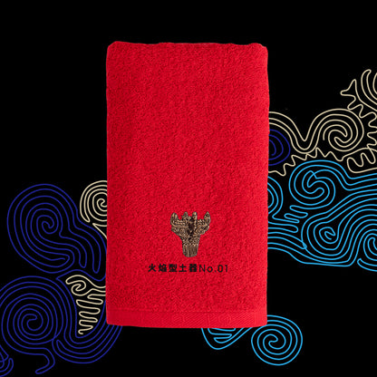 縄文・弥生フェイスタオル