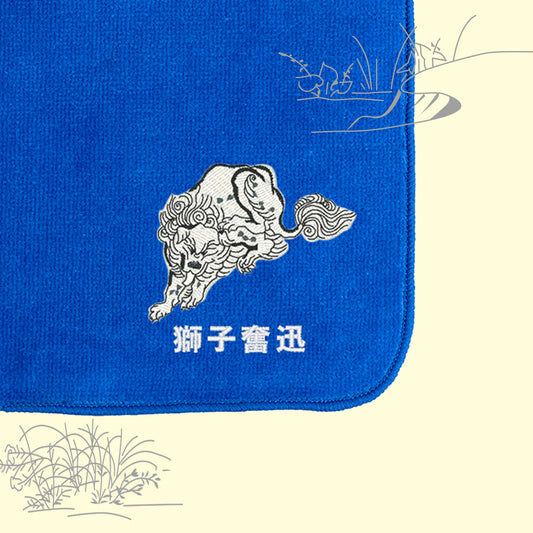 鳥獣戯画タオルハンカチ