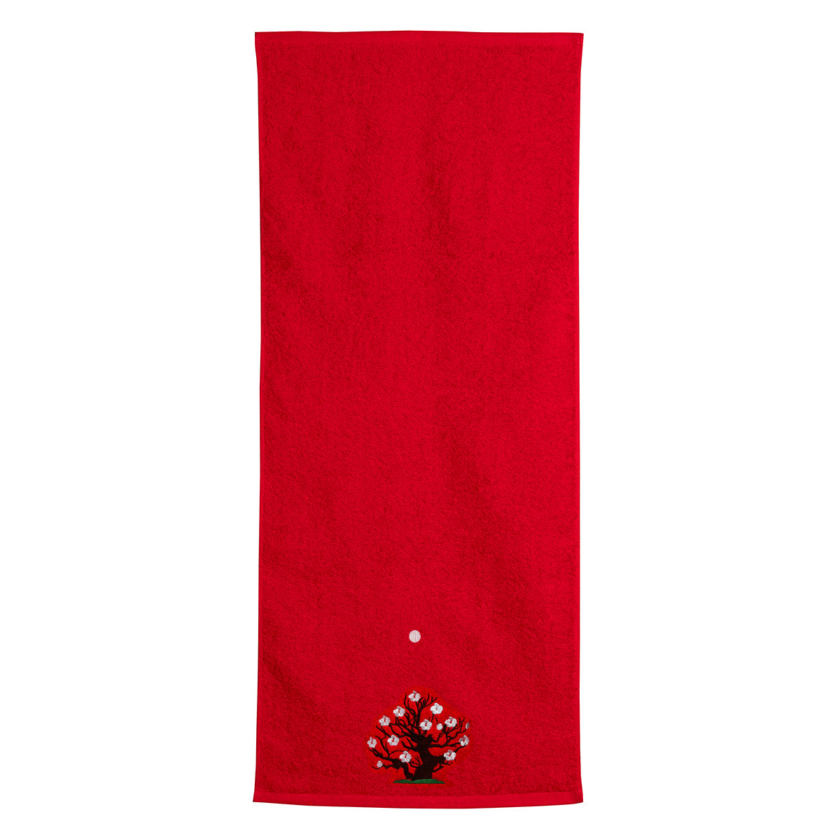 縁起物フェイスタオル（盆栽）