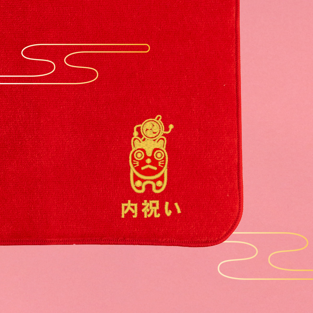 縁起物タオルハンカチ