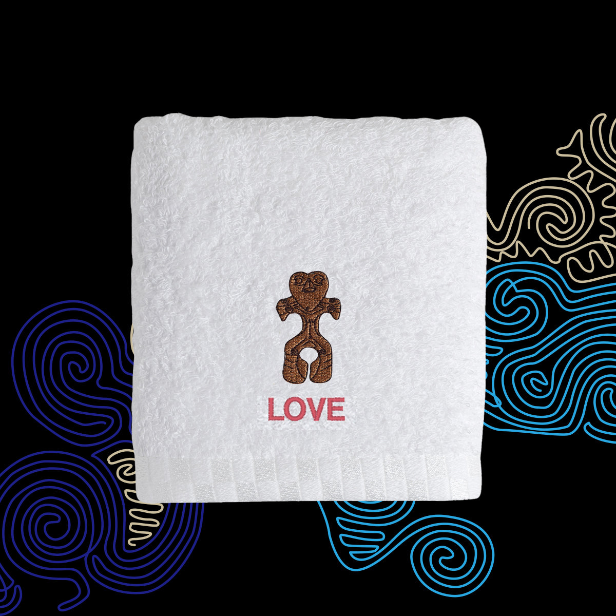 縄文・弥生ハンドタオル