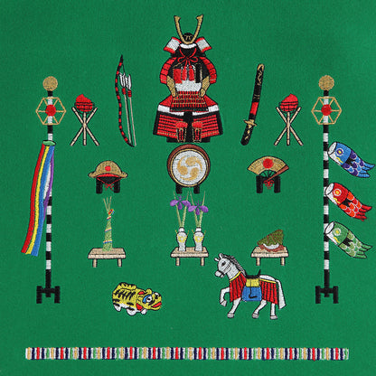 こどもの日タペストリー（五月人形）