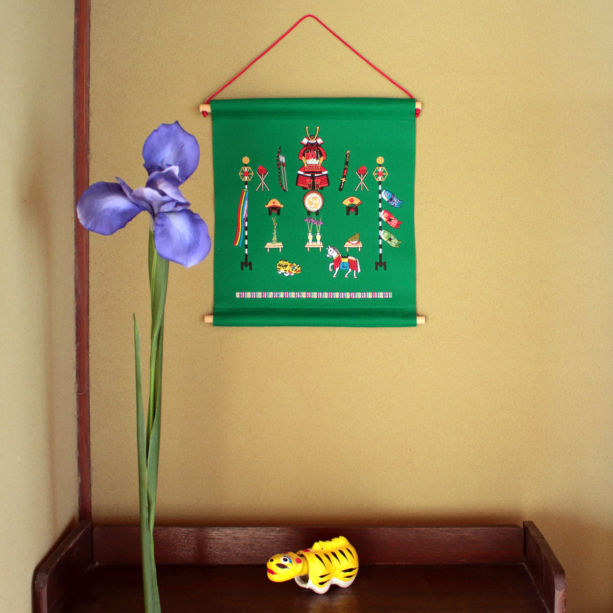 こどもの日タペストリー（五月人形）