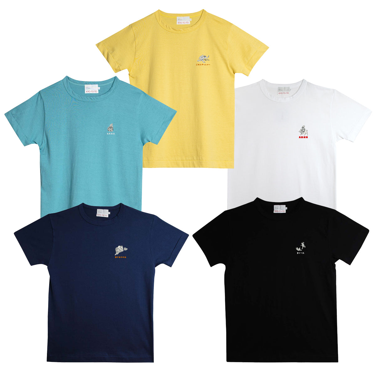 鳥獣戯画Tシャツ